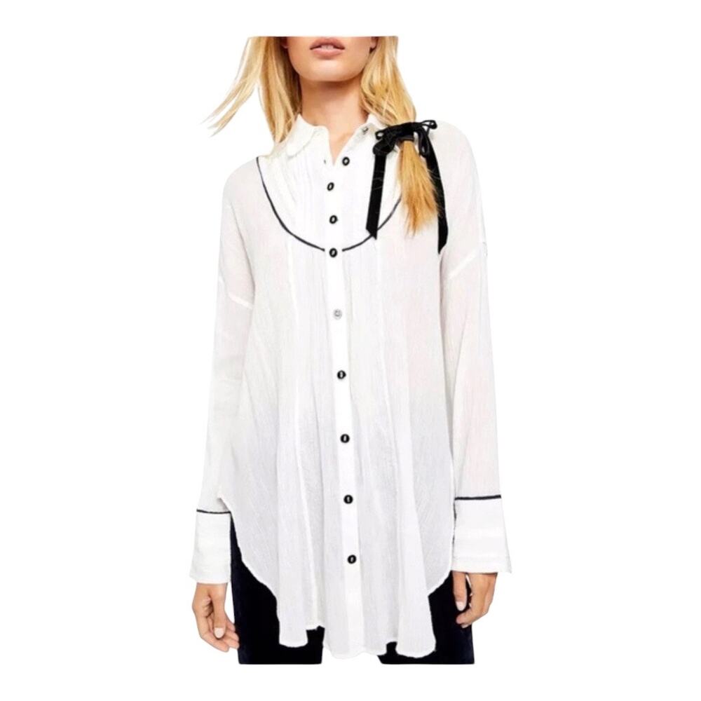 We the Free Top Women 100% Cotton Medium